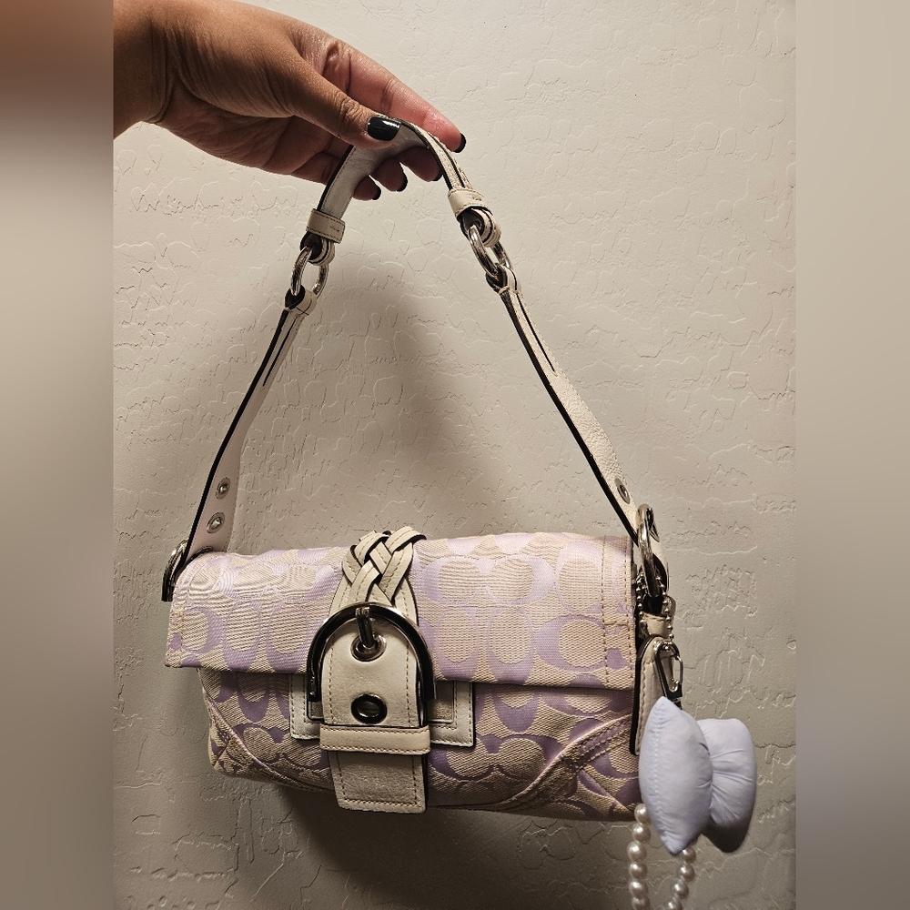 Coach Y2k Purple Shoulder Bag